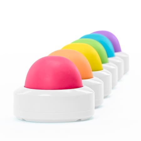 Educational Insights Wireless Eggspert Extra Student Buttons, Set of 6 7887